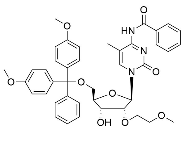 N-苯甲?；?2'-O-甲氧基乙基-5-O-二甲氧基三苯甲基-5-甲基胞苷